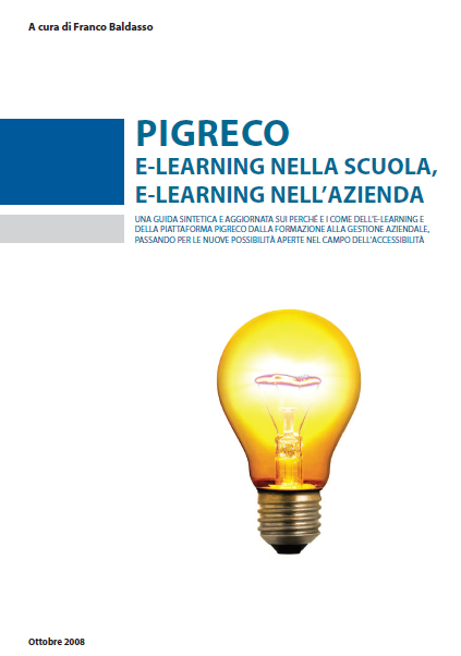 E-book: PIgreco - E-learning a scuola e in azienda